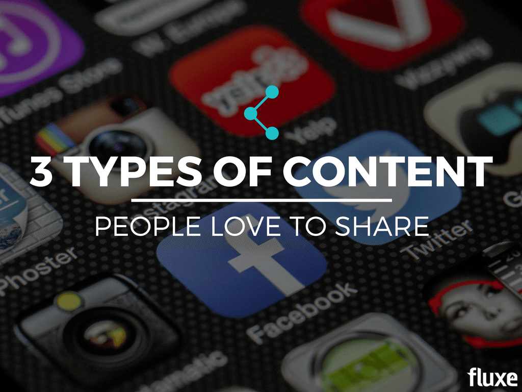 3 Types of Content People Love To Share [Infographic]