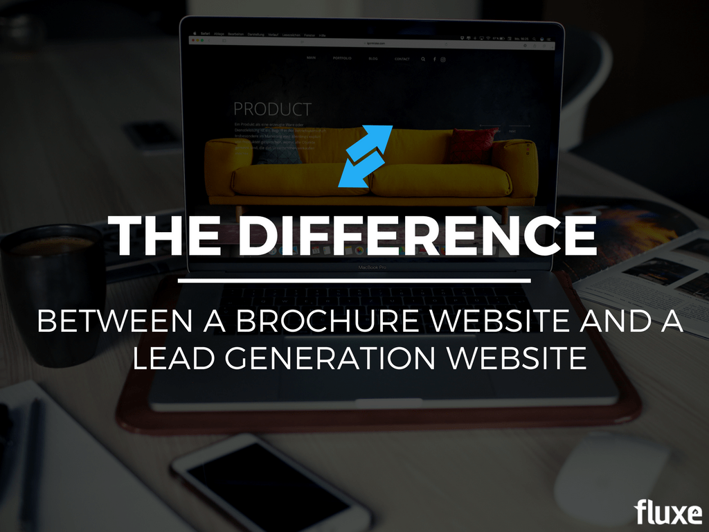 brochure website and lead gen website comparison