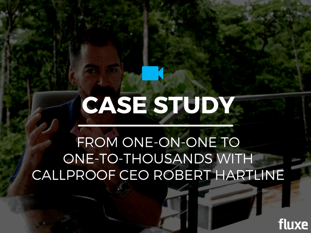 Case Study: From One-On-One To One-To-Thousands…How Robert Did It