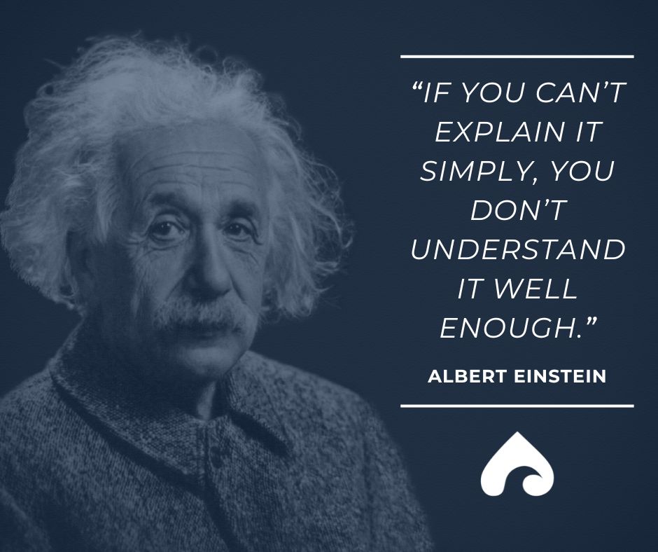 Albert Einstein Quote Card